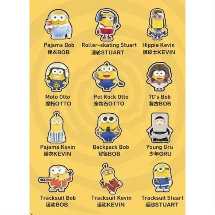 Pop Mart X Minions 2 Series Whole Set Opened