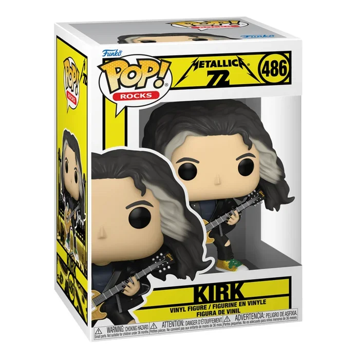 Pop! Vinyl – Metallica – Kirk (72S)