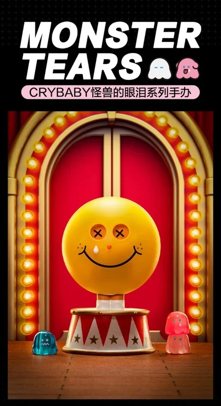POPMART Blind Box-CRYBABY Monster Tears Series