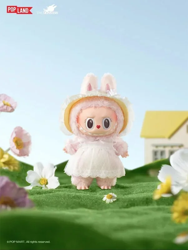?POPMART MOKOKO- tagsibol na bulaklak na goma na plush na nakasabit