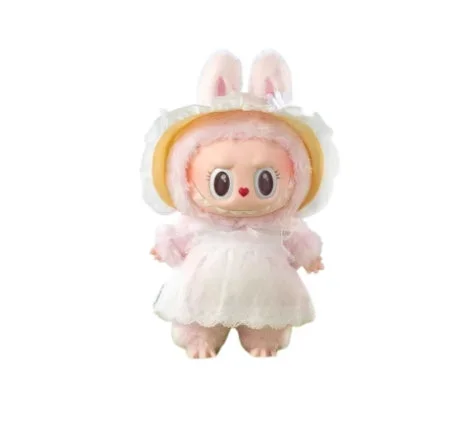 POPMART Mokoko V2 The Monster Labubu Sweetheart Fall In spring玩偶