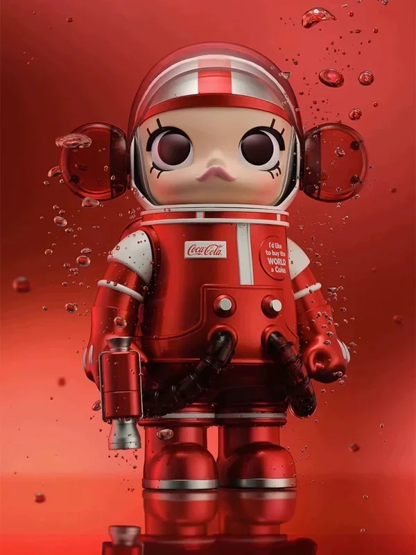POPMART 泡泡瑪特 Mega 珍藏系列 – Mega Space Molly 400% 經典可口可樂系列(二代)