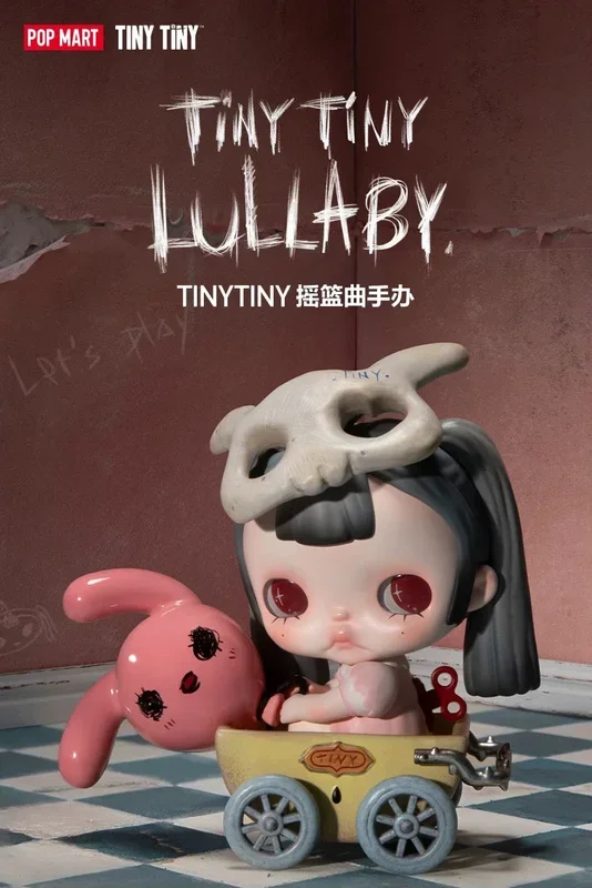 POPMART Pop Mart TinyTiny Lullaby Figure Hanging Card Cute Ornament Gift