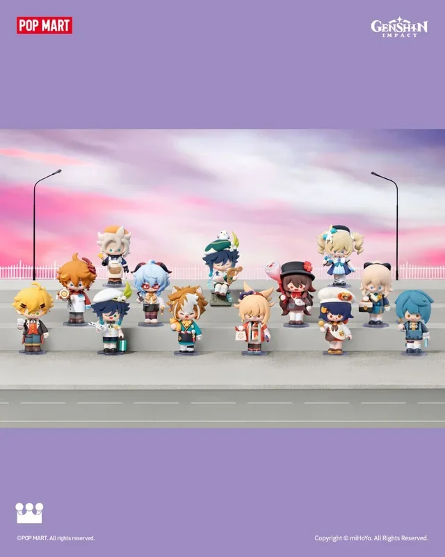 POPMART 원신「변장 망상」테마 Q버전 시리즈
