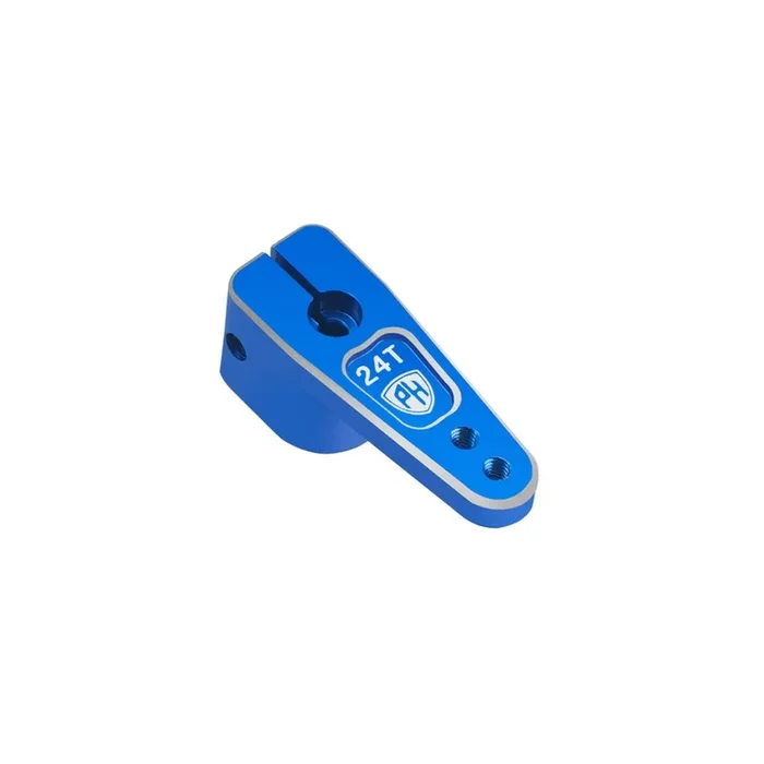 Powerhobby 2476 Blue 24T Aluminum Servo Horn for SCX24 Jeep or C10