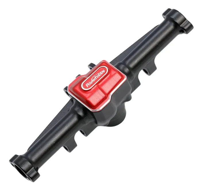 Powerhobby Aluminum Rear Axle Housing Black FOR Traxxas TRX-4M TRX4M