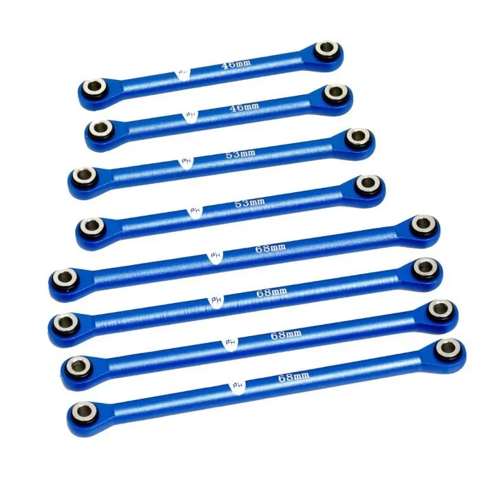 PowerHobby Aluminum Suspension Link Set, for Traxxas TRX-4M