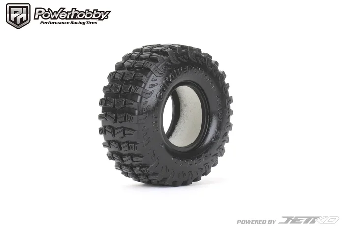 Powerhobby Conqueror 1.0” Micro Crawler Tires 1/24 Rock Crawler Axial SCX24