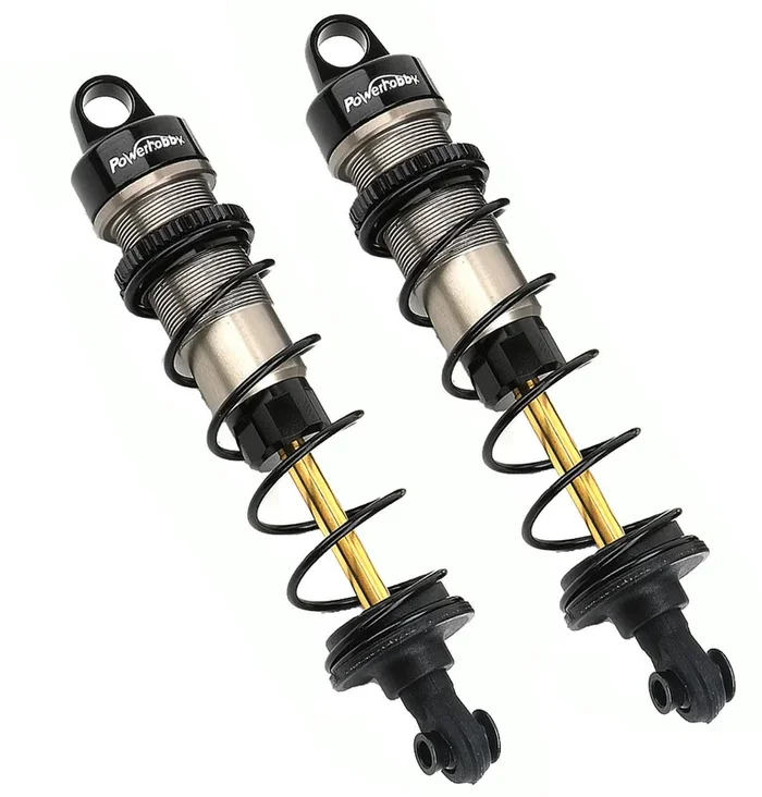 Powerhobby EXTREME Assembled FRONT Shocks 3.5mm Titanium Shaft FOR Traxxas 1/10