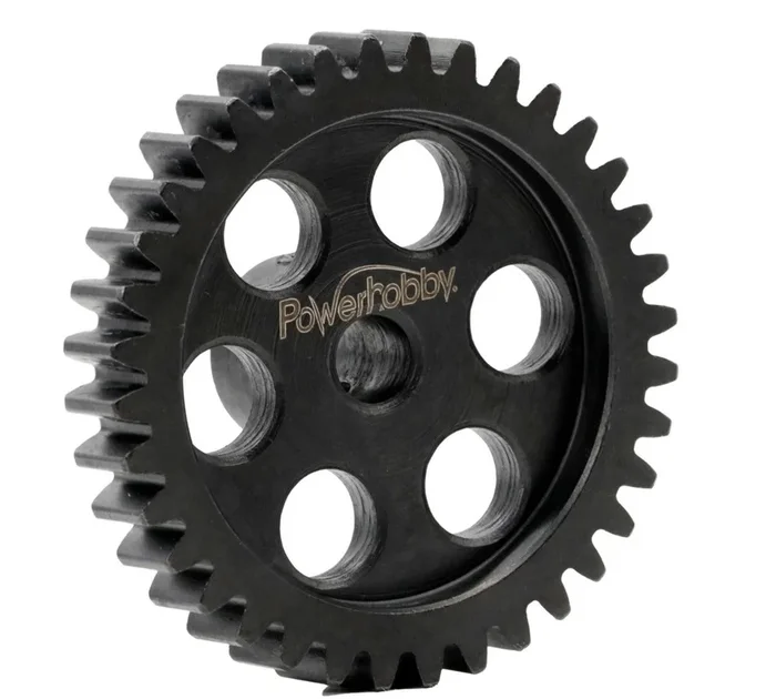 Powerhobby Hardened Steel 32T Mod1 5mm Pinion Gear Mod 1 Speed Run / Drag Racing