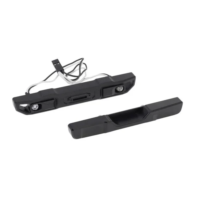 Powerhobby SCX24747 SCX24 Jeep Gladiator or Bronco Front and Rear Bumper Set #1 with Lights