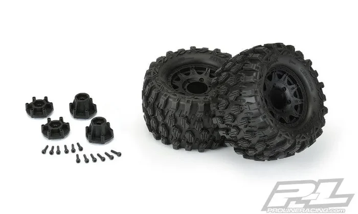 Pro-Line 10190-10 Hyrax 2.8″ All Terrain Tires Mounted Traxxas Stampede 2wd 4wd