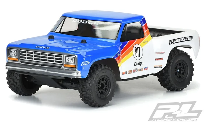 Pro-Line 3532-00 1984 Dodge 1500 Race Truck Clear Body for Senton and Slash