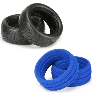 Pro-Line 8269-03 Inversion 2.2″ M4 Super Soft 4WD Indoor Buggy Front Tires w/ Foam