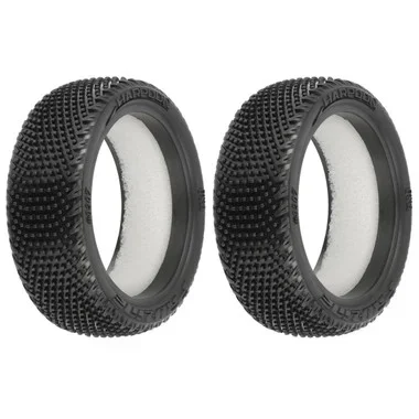 Pro-Line 8307-303 1/10 Harpoon CR3 4WD Front 2.2″ Carpet Buggy Tires (2)