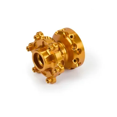 Pro-Line PRO284704 1/4 Pro-Spec Aluminum Front Hub Gold for Promoto-SM
