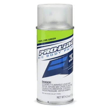 Pro-Line PRO643802 RC Body Spray Paint Can – Pearl Lime Green (4.5oz)