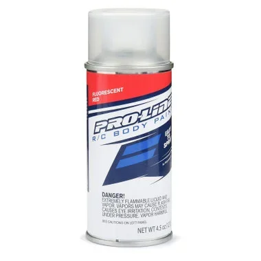 Pro-Line PRO643900 RC Body Spray Paint Can – Fluorescent Red (4.5oz)