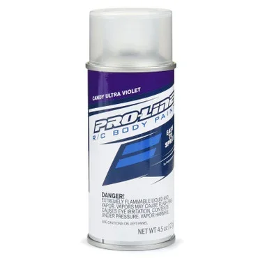 Pro-Line PRO644005 RC Body Spray Paint Can – Candy Ultra Violet (4.5oz)