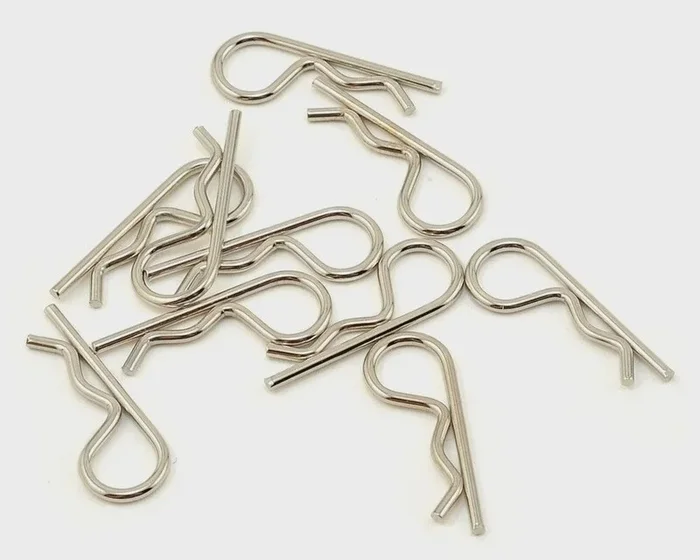 ProTek RC Standard Body Clip (10) (1/10 Scale)