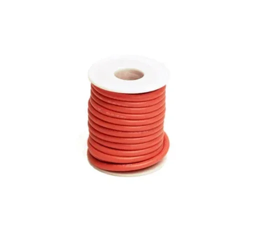 Racers Edge 1204 12 Gauge Silicone Ultra-Flex Wire; 25′ Spool (Red)