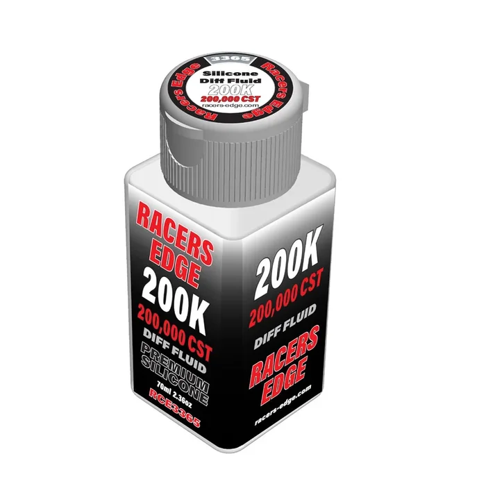 Racers Edge 200000cSt 70ml 2.36oz Pure Silicone Diff Fluid