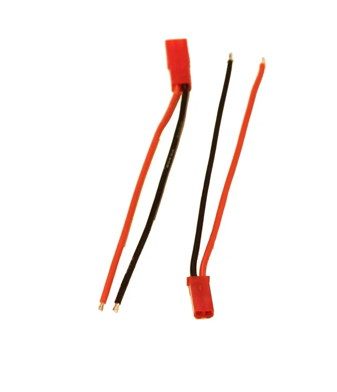 Racers Edge JST Male/Female Connector with 100mm Wire (pair)