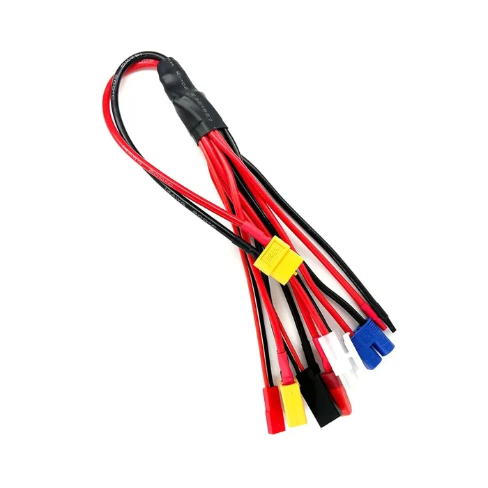 Racers Edge Multi Charge Adapter Tamiya Deans XT60 JST EC3 ect to Female XT60