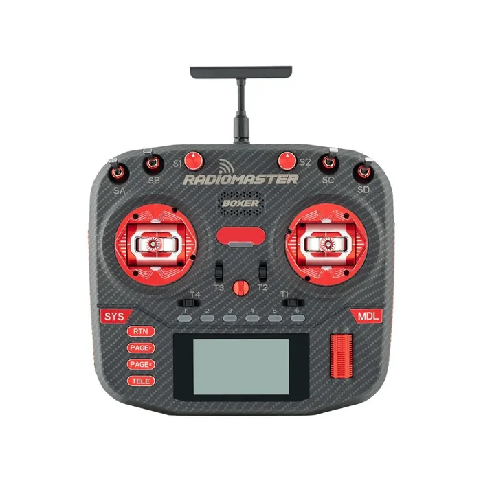 RadioMaster Boxer MAX ExpressLRS – Red