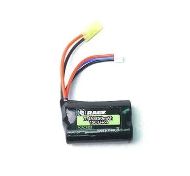 Rage R18MT 7.4V 850mAh Li-ion Battery, C1825
