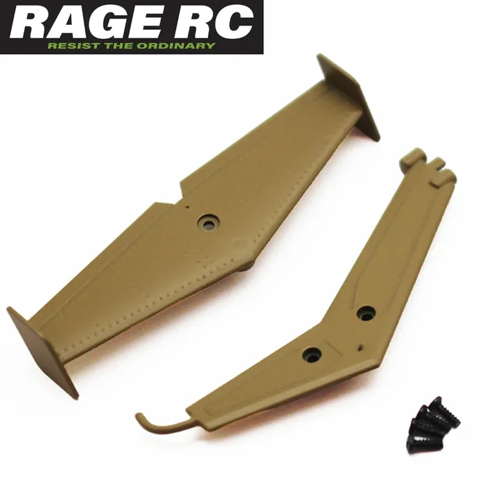 Rage RC RGR6123 Side Wing & Tail Set Army Hero-Copter Military