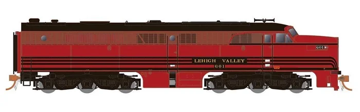 Rapido 023513 HO Scale ALCo PA-1 Lehigh Valley LV 601 with DCC and Sound