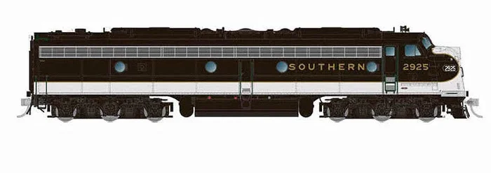 Rapido 028566 HO Scale EMD E8A Southern “Tuxedo” 2925 with DCC and Sound