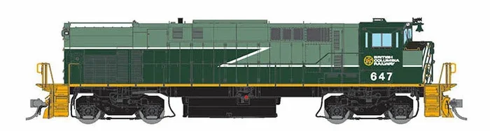 Rapido 033531 HO Scale MLW M420 Diesel British Columbia “Lightning” BCR 643 DCC Sound
