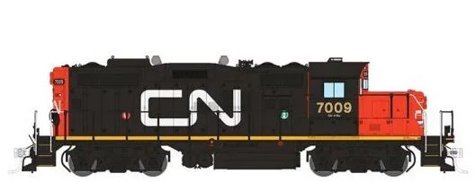 Rapido 041012 HO Scale GP9rm Canadian National “Wet Noodle” CN 7009