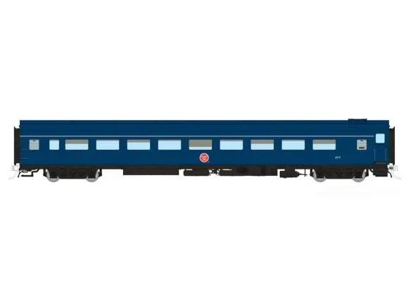 Rapido 100406 HO Scale Lightweight Coach MP – Jenks Blue Scheme 478