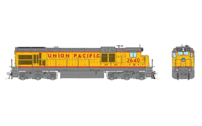 Rapido 42629 HO Scale GE C36-7 Union Pacific “1996” UP 2640 with DCC and Sound