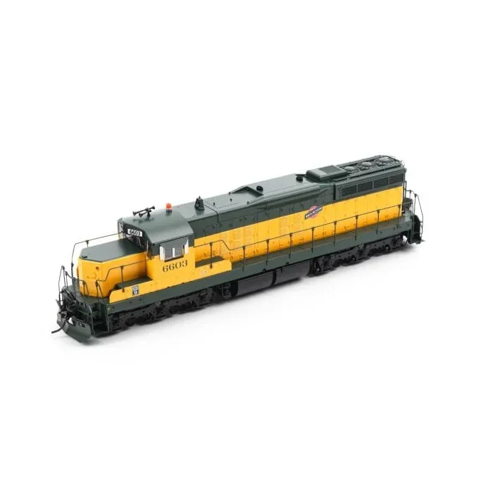 Rapido 50619 HO Scale EMD SD9 Diesel Chicago & NorthWestern C&NW 6605 with DCC & Sound