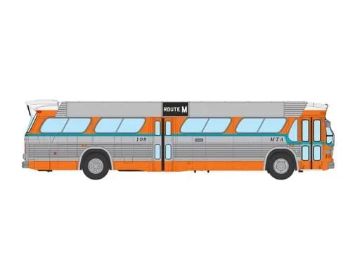 Rapido 753143 HO Scale Deluxe New Look Suburban Bus – Miami-Dade 109