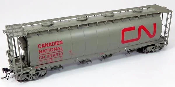 Rapido Trains 127023A HO Scale NSC 3800 Cylindrical Hopper “Delivery” Canadian National CN Single #3