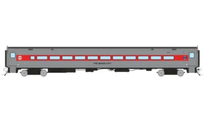 Rapido Trains 128535 HO Scale Comet Coach CT DOT 6274 “Brass City”