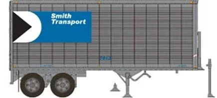 Rapido Trains 403077 HO Scale 26′ Can-Car Dry Van Trailer Smith Transport 7629