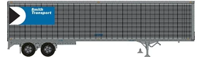 Rapido Trains 403094 HO Scale 45′ Trailmobile Dry Van Trailer Smith Transport 58300