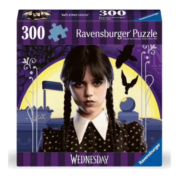 Ravensburger – Wednesday – No Hug Zone – 300 Piece Jigsaw Puzzle