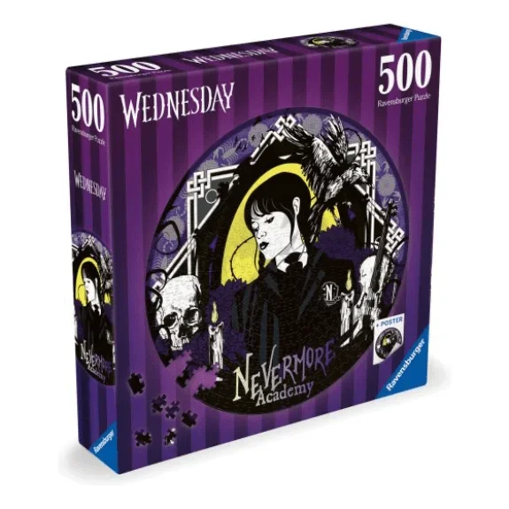 Ravensburger – Wednesday Circular – 500 Piece Jigsaw Puzzle