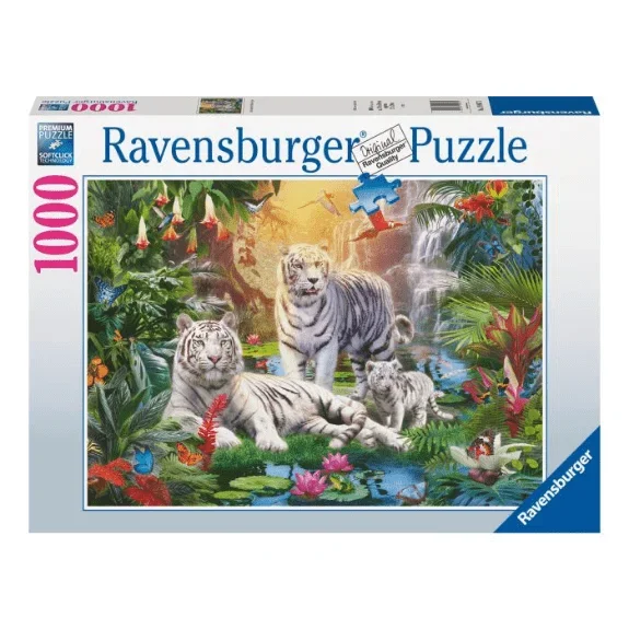 Ravensburger – White Tiger Family – 1000 Piece Jigsaw Puzzle