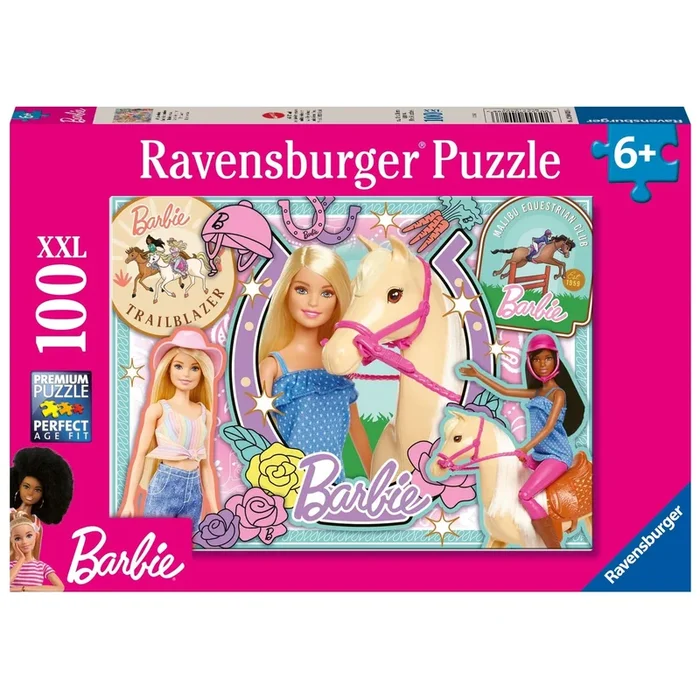 Ravensburger Barbie 100pc XXL Jigsaw Puzzle for Kids