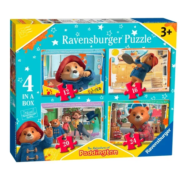 Ravensburger: Paddington Bear 4 in a Box Jigsaw Puzzle