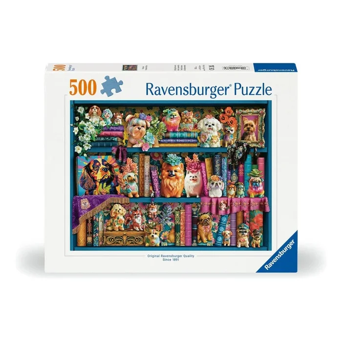 Ravensburger Precious Porcelain Pugs 500pc Jigsaw Puzzle