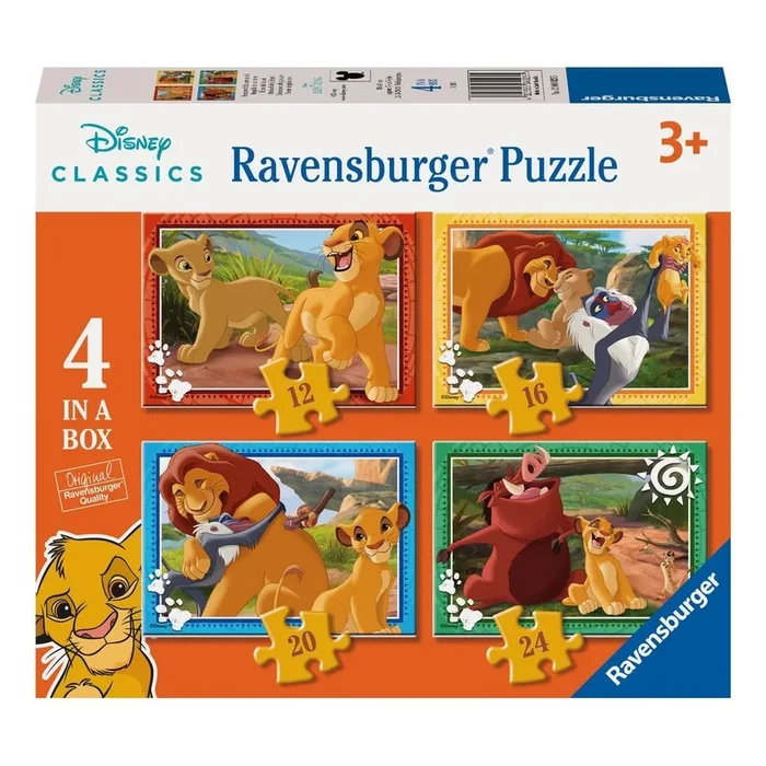 Ravensburger The Lion King 4 in a Box Puzzle Set Fun